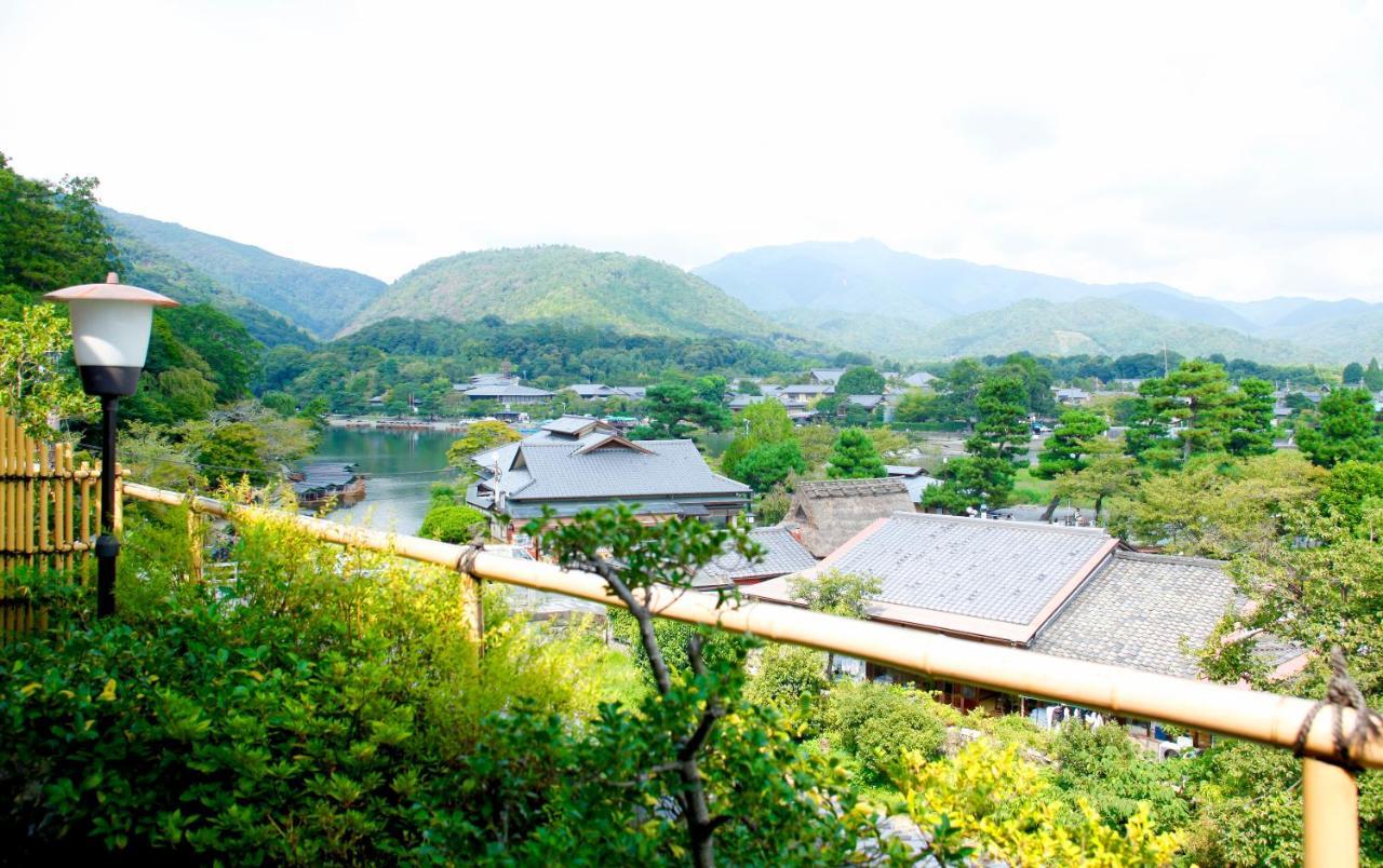 Kyoto Arashiyama Onsen Ryokan Togetsutei ภายนอก รูปภาพ